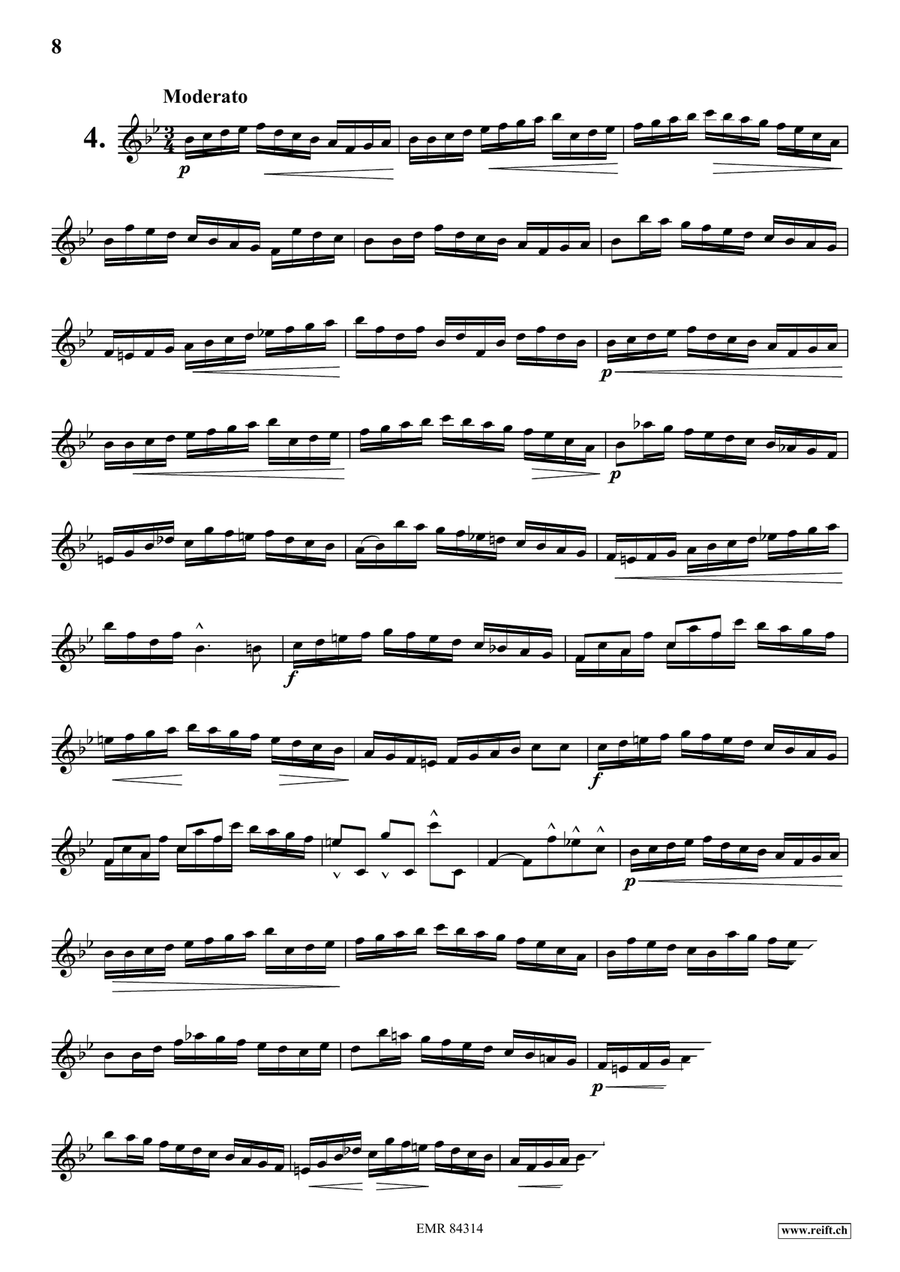36 Studies 36 Studies Clarinet Solo scores gallery preview page 6