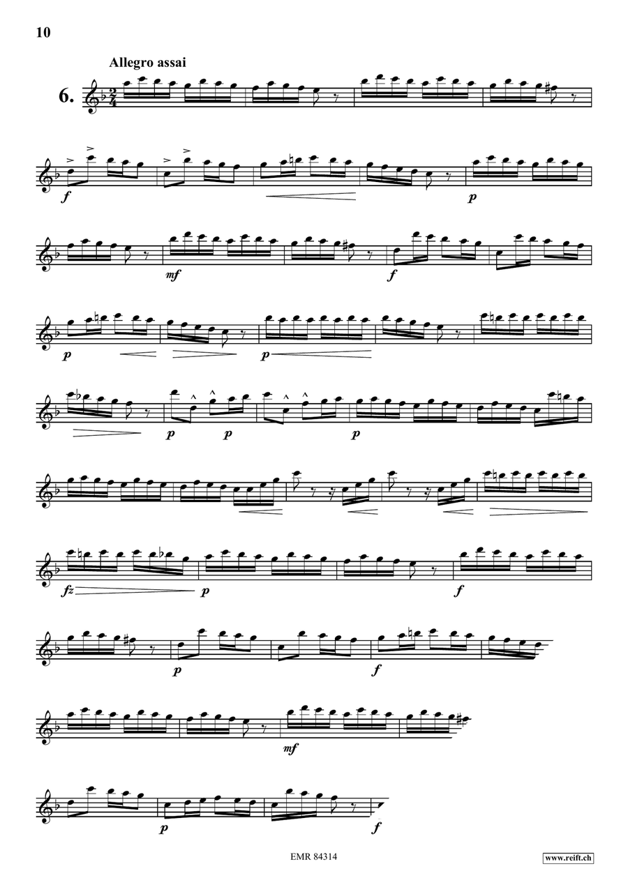 36 Studies 36 Studies Clarinet Solo scores gallery preview page 8