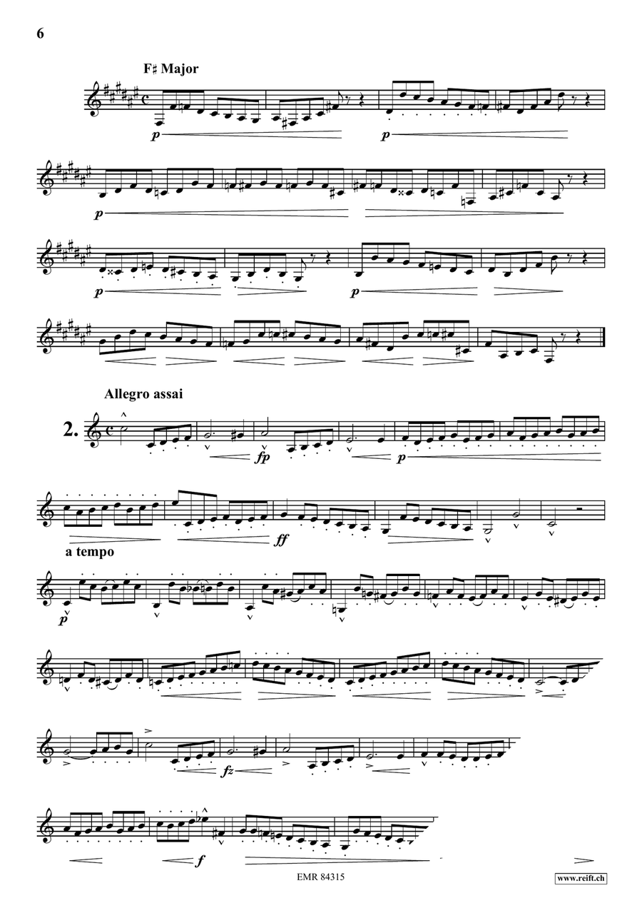 36 Studies Bass Clarinet scores gallery preview page 4