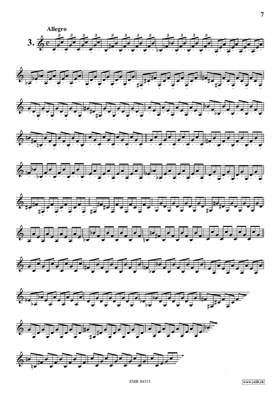 36 Studies Bass Clarinet scores gallery preview page 5