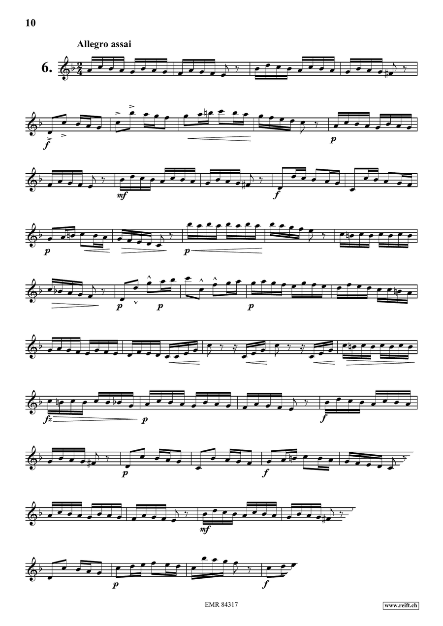 36 Studies 36 Studies Alto Saxophone scores gallery preview page 8
