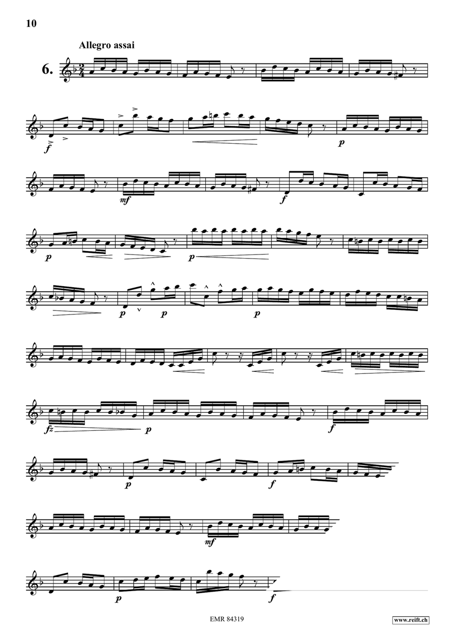 36 Studies 36 Studies Baritone Saxophone scores gallery preview page 8