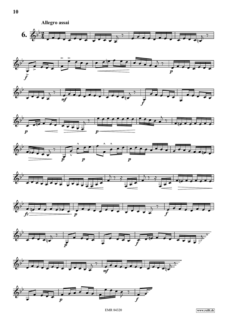 36 Studies 36 Studies Horn scores gallery preview page 8