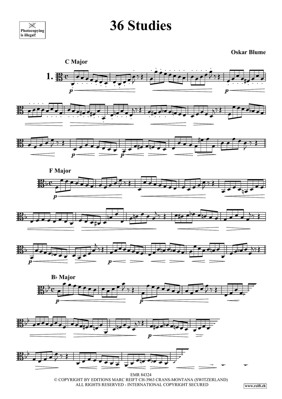 36 Studies 36 Studies Trombone scores gallery preview page 3
