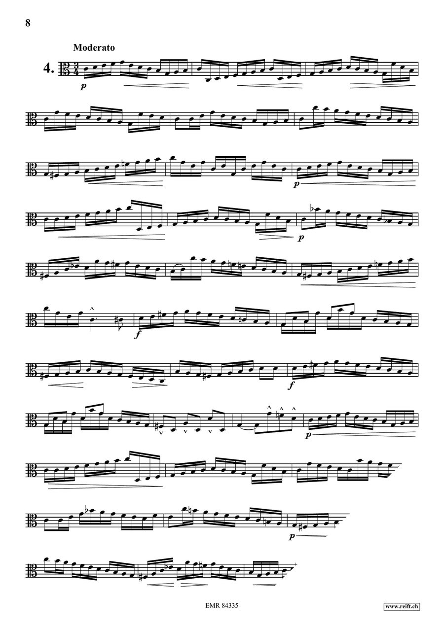 36 Studies 36 Studies Viola Solo scores gallery preview page 6