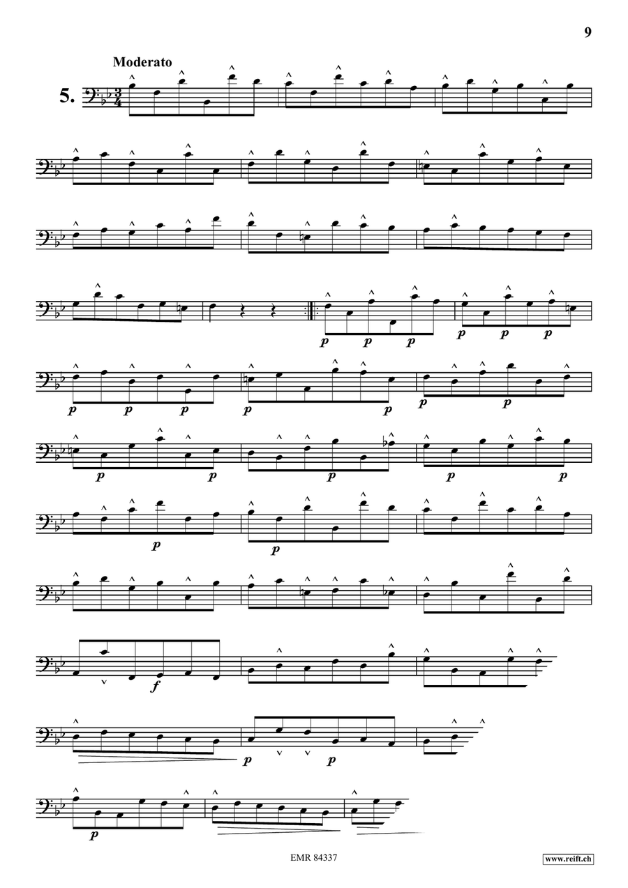 36 Studies 36 Studies Double Bass scores gallery preview page 7