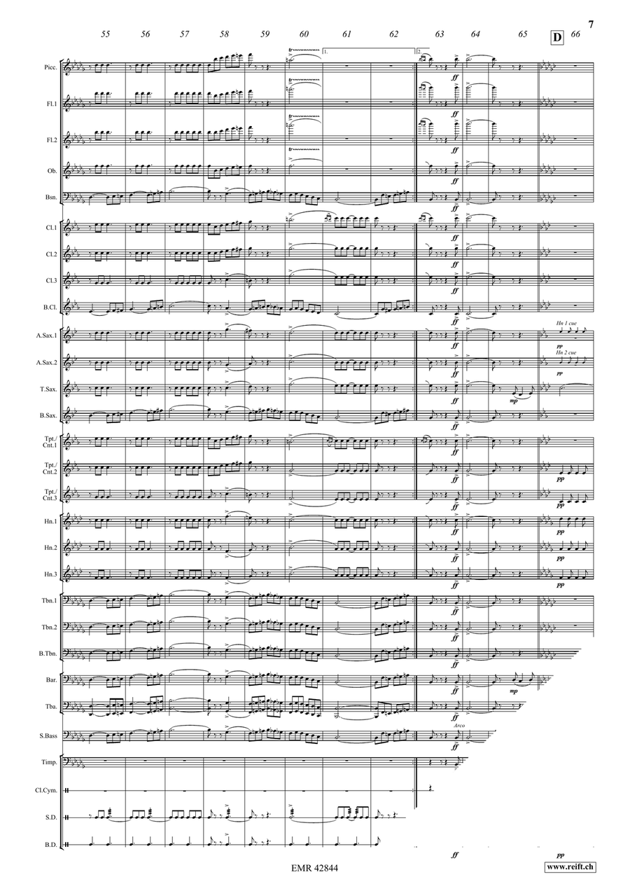 Emblem Of The Army Emblem Of The Army Concert Band scores gallery preview page 8