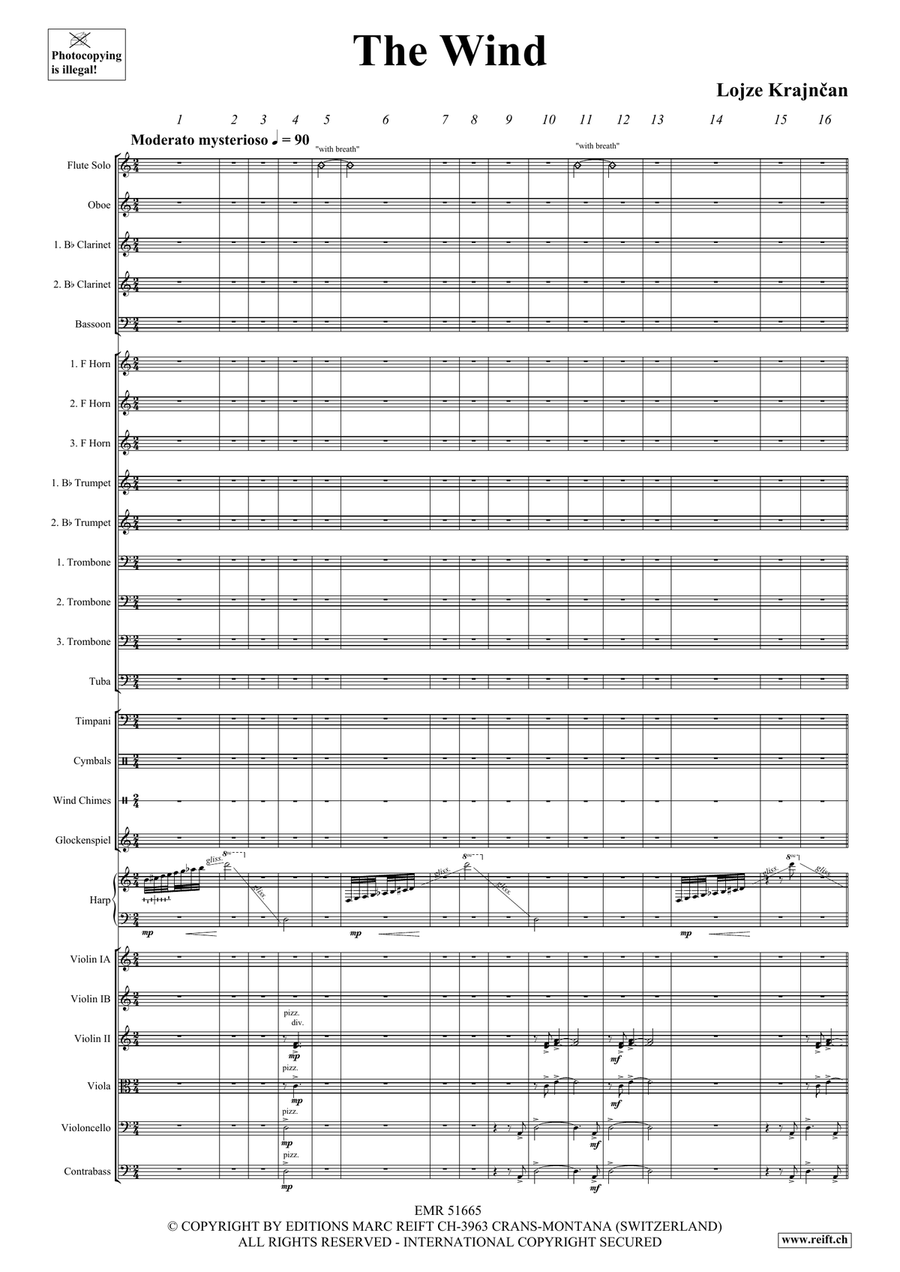 The Wind The Wind Orchestra scores gallery preview page 4