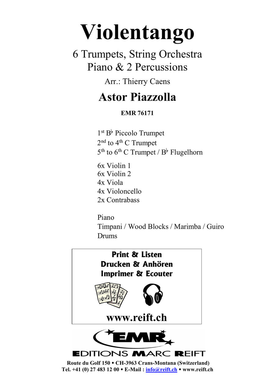Violentango Violentango String Orchestra scores gallery preview page 2