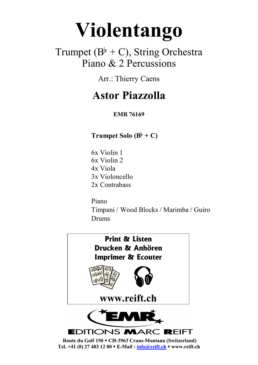 Violentango Violentango String Orchestra scores gallery preview page 2