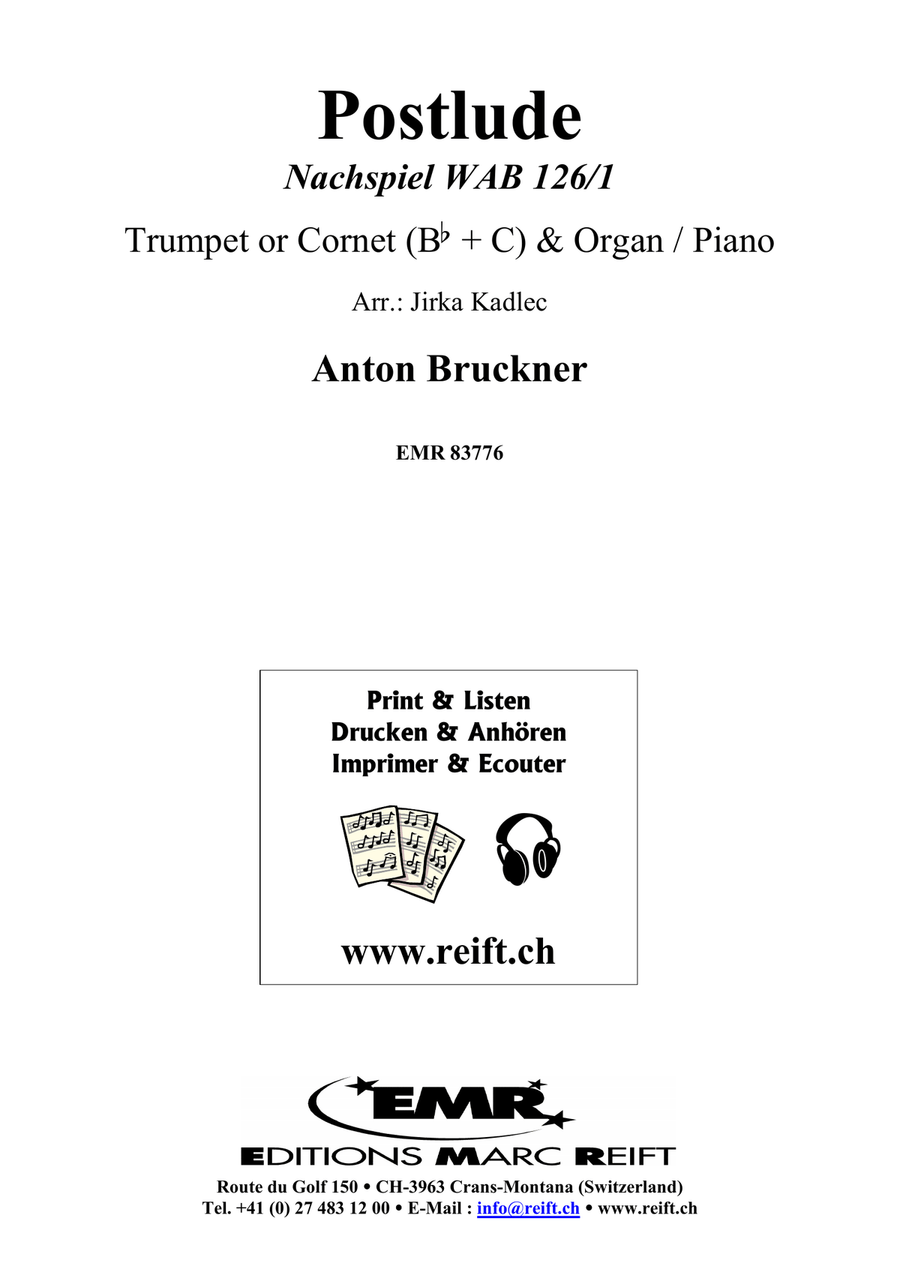 Postlude Postlude Cornet scores gallery preview page 2