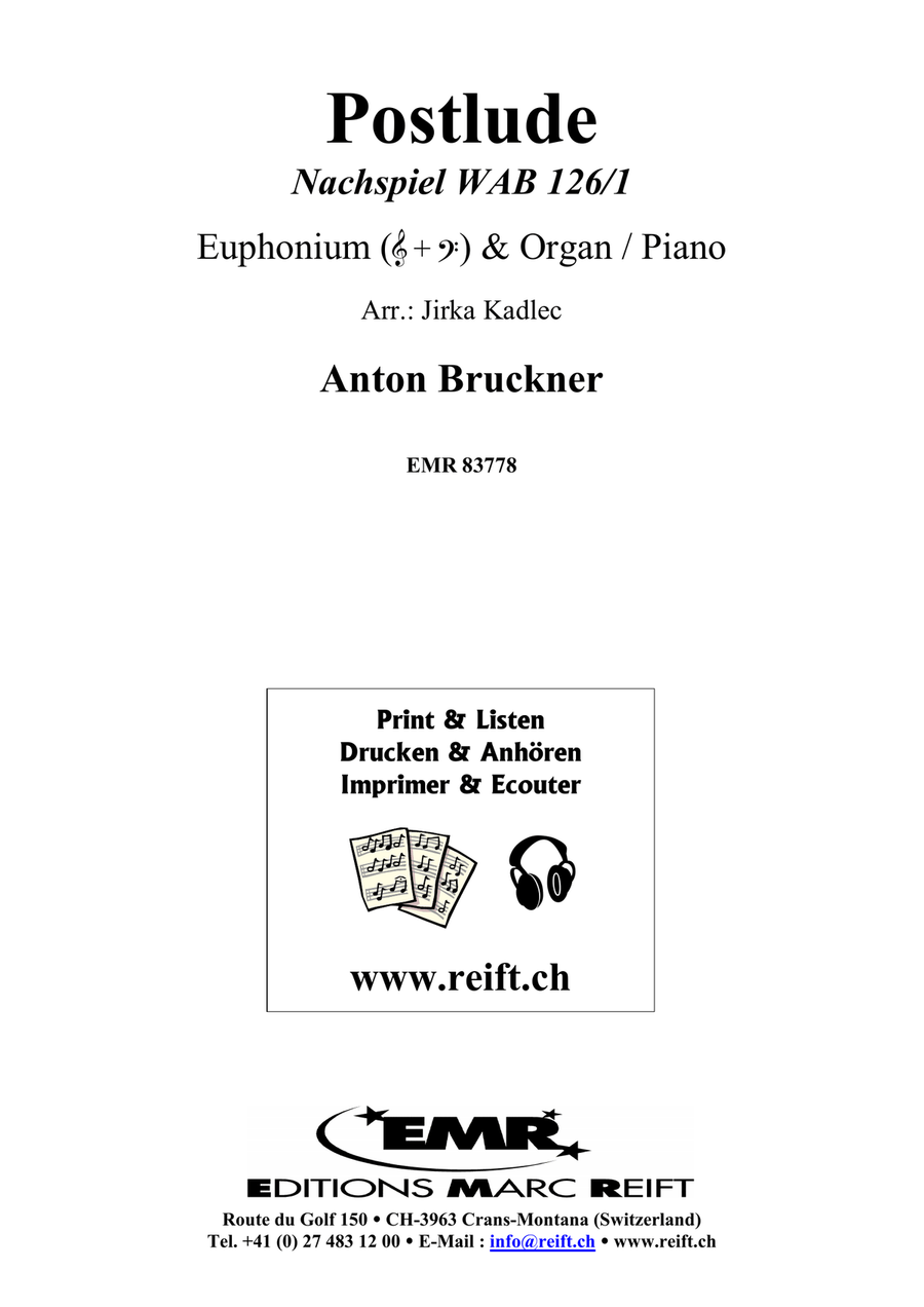Postlude Postlude Euphonium scores gallery preview page 2