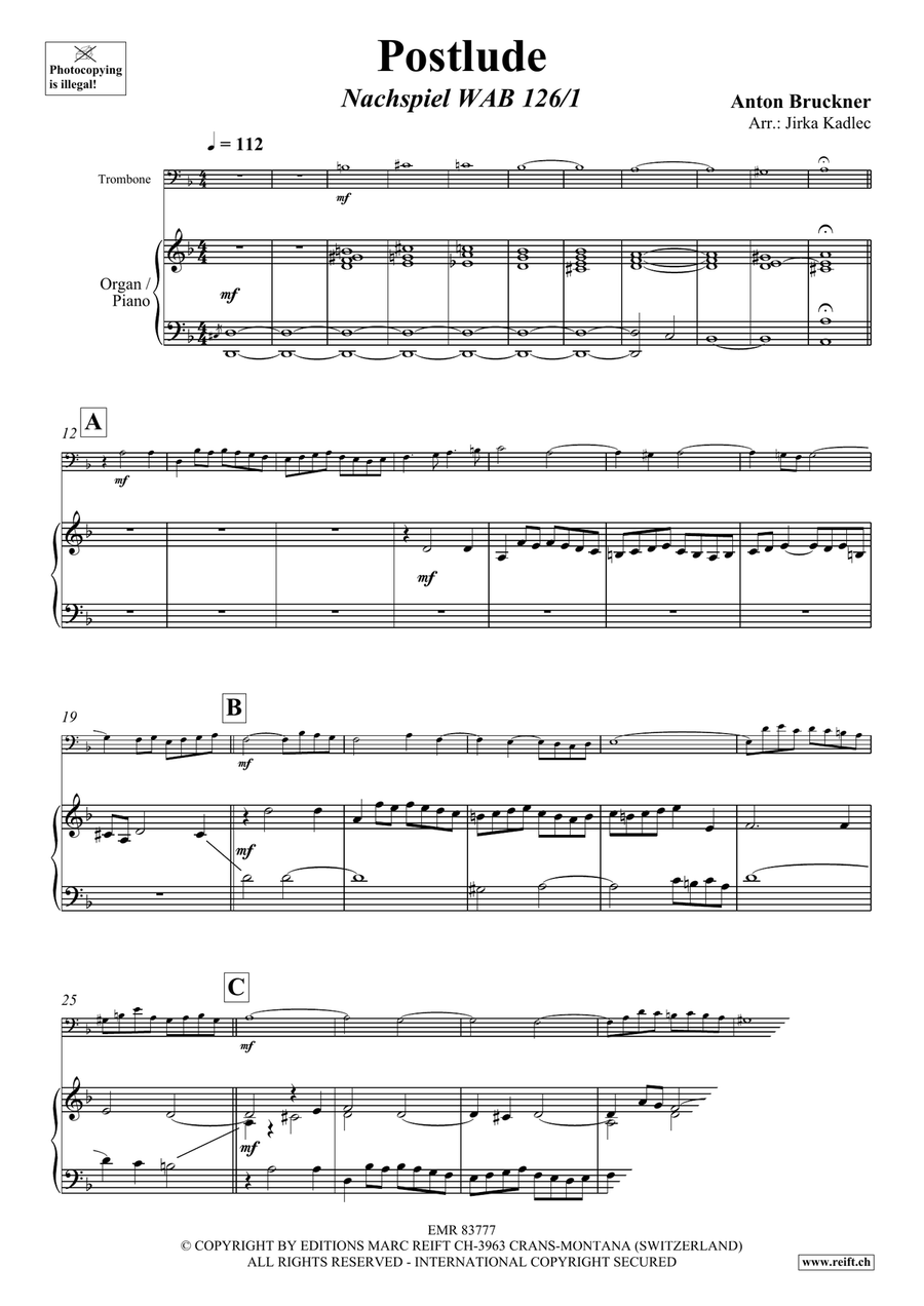Postlude Postlude Organ scores gallery preview page 3