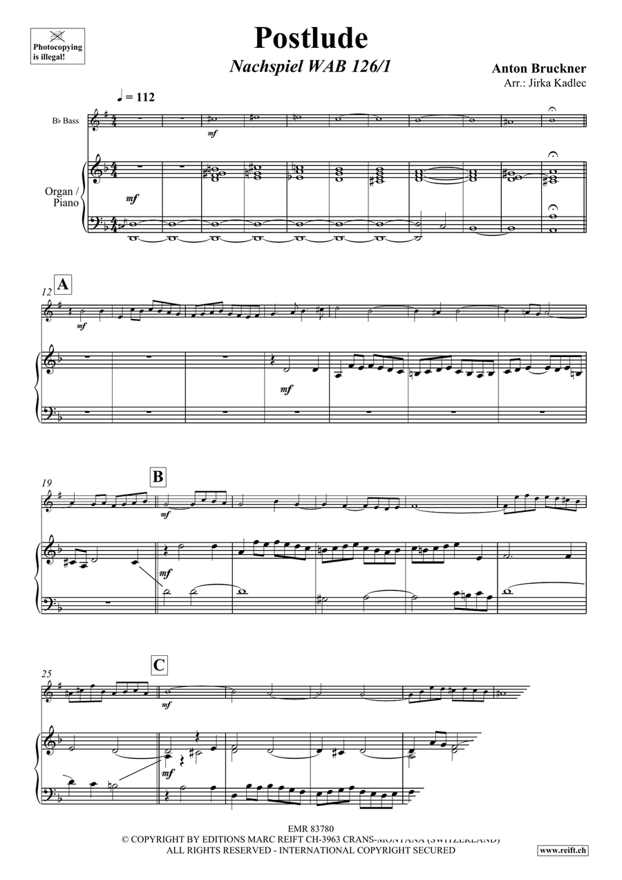 Postlude Postlude Organ scores gallery preview page 3
