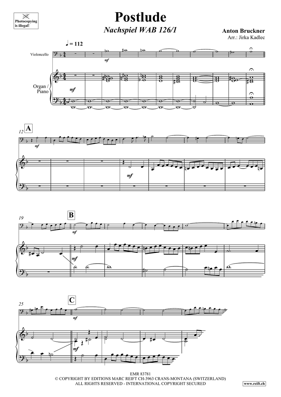 Postlude Postlude Organ scores gallery preview page 3