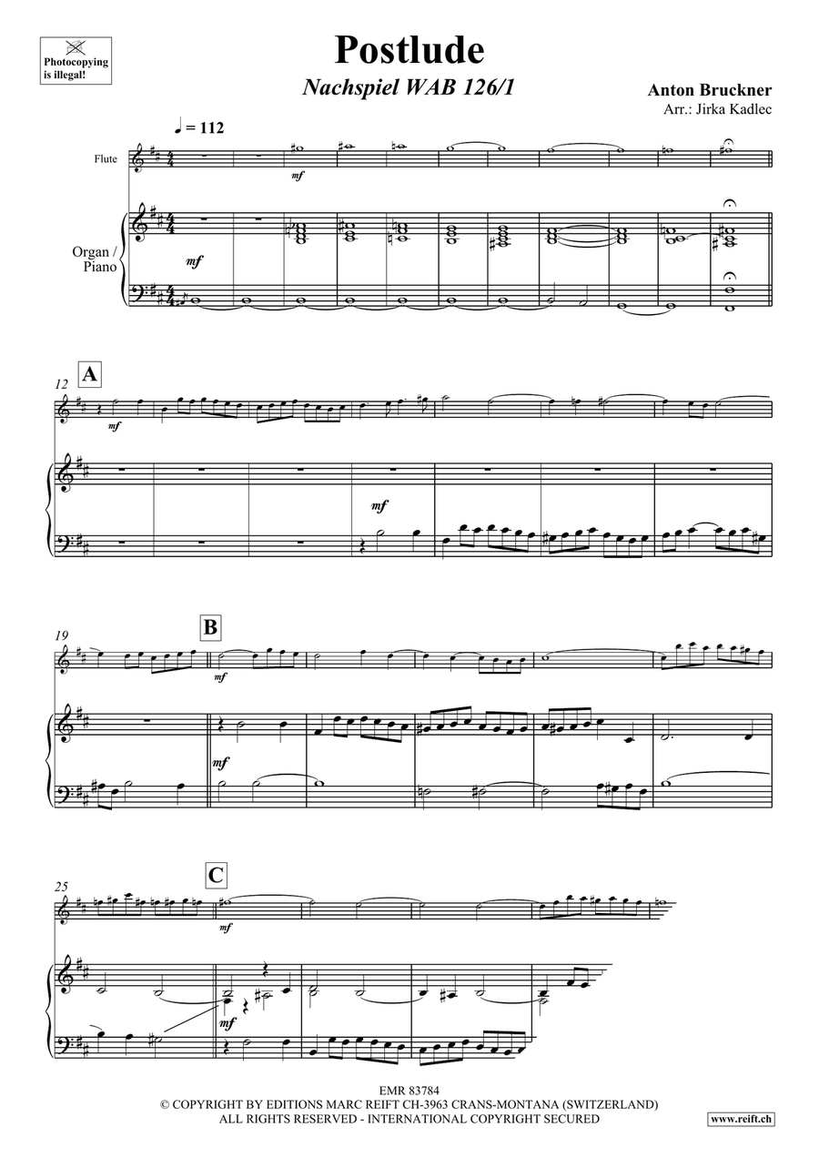 Postlude Postlude Flute Solo scores gallery preview page 3