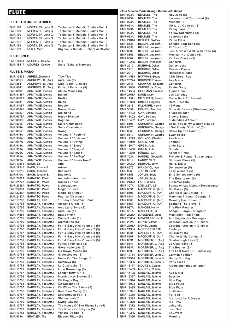 Postlude Postlude Flute Solo scores gallery preview page 4