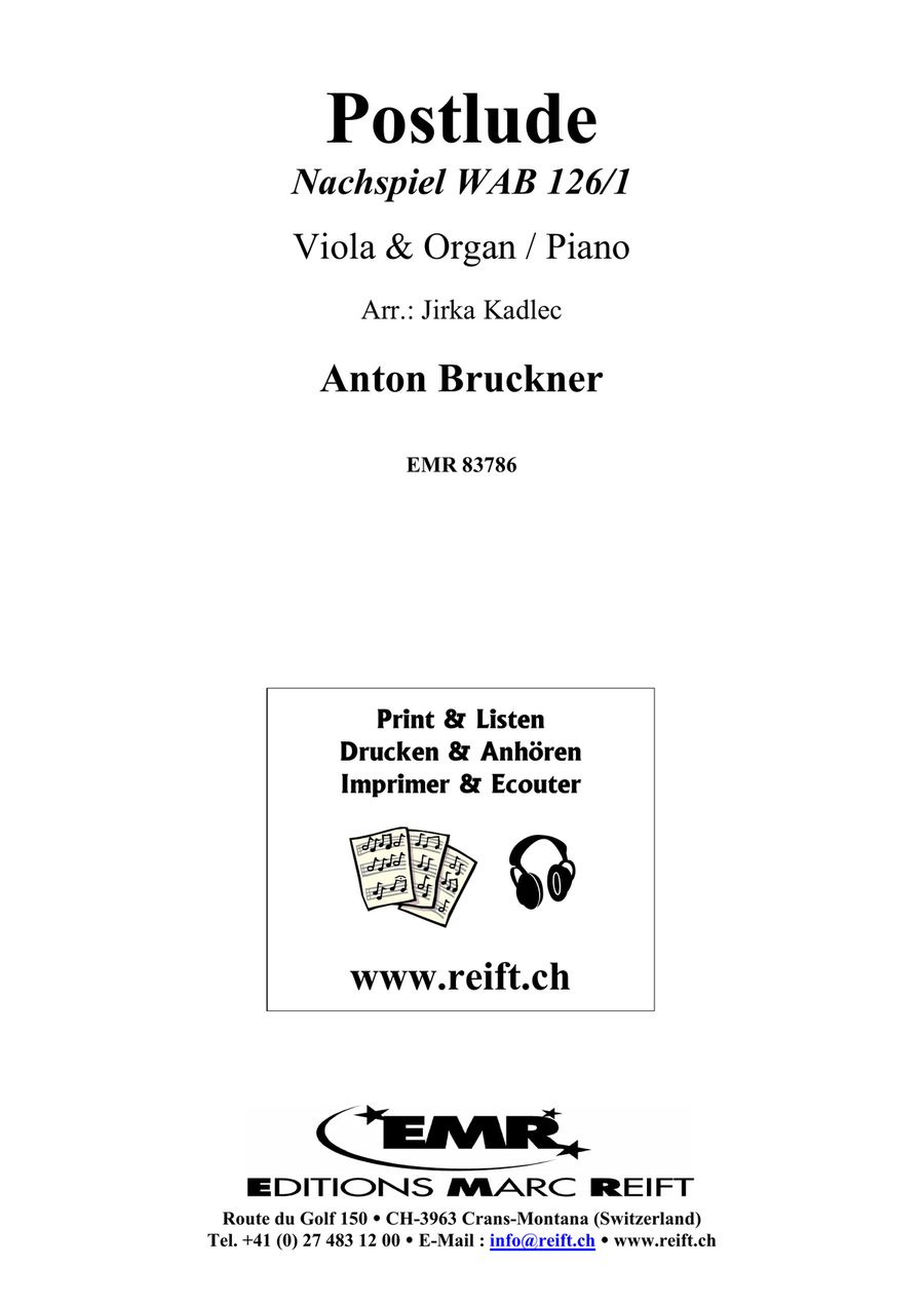 Postlude Postlude Viola scores gallery preview page 2