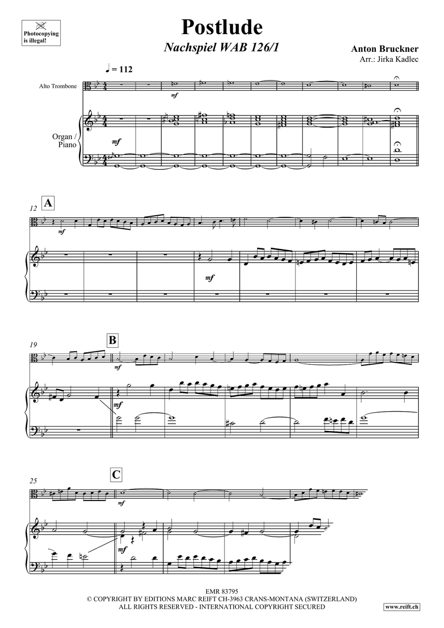 Postlude Postlude Organ scores gallery preview page 3