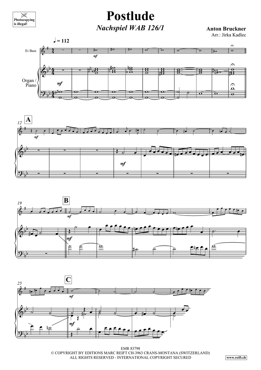 Postlude Postlude Organ scores gallery preview page 3