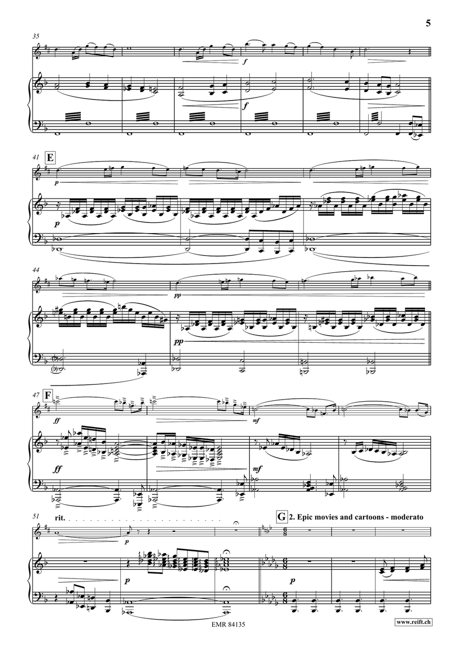 Adventure Movies Adventure Movies Alto Saxophone scores gallery preview page 7