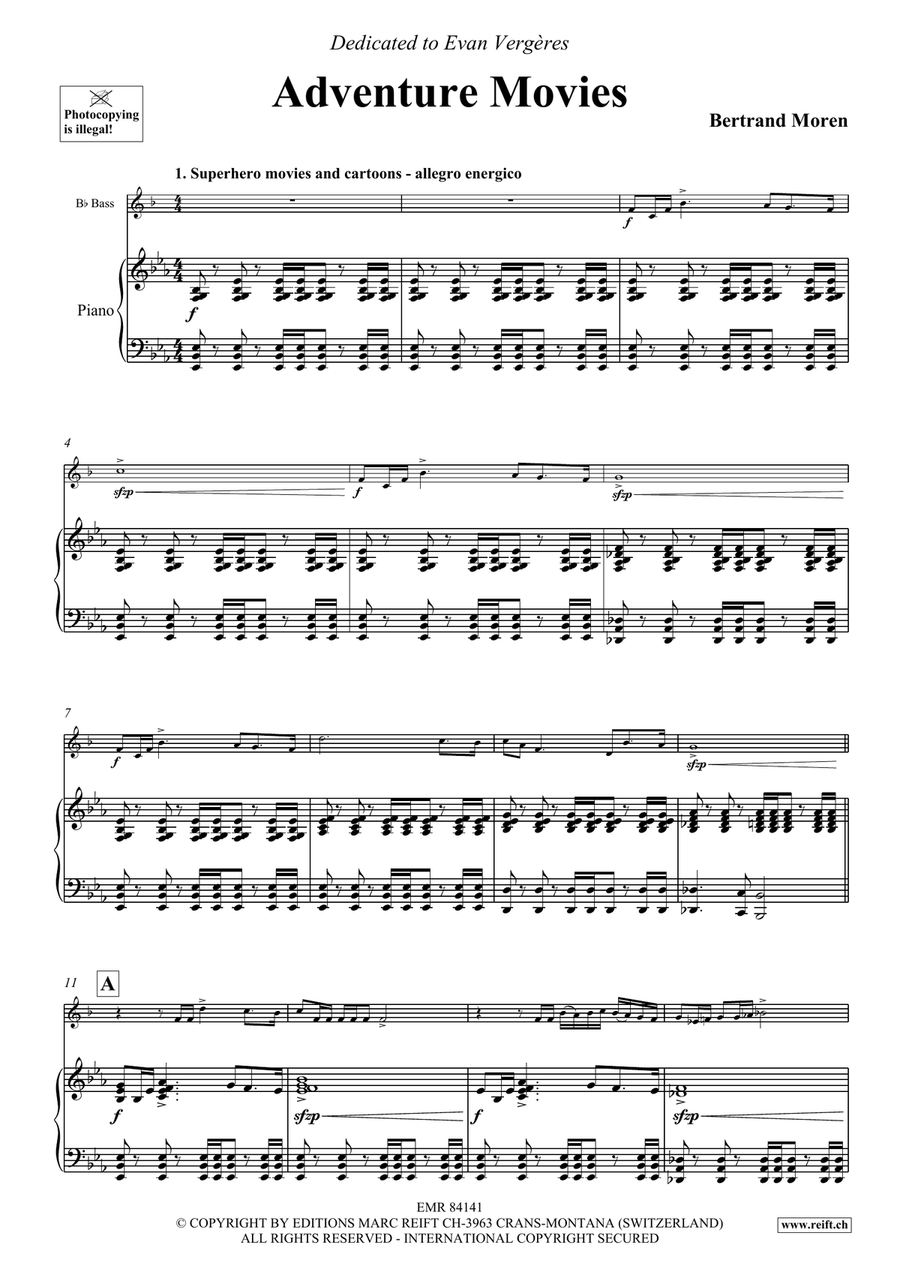 Adventure Movies Adventure Movies Voice Solo scores gallery preview page 5