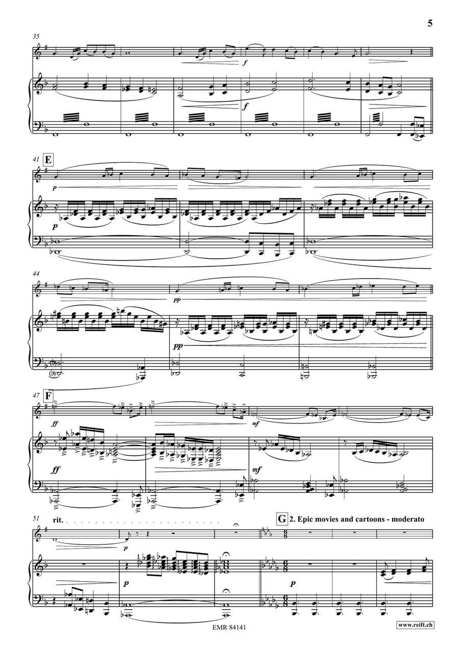 Adventure Movies Adventure Movies Voice Solo scores gallery preview page 7
