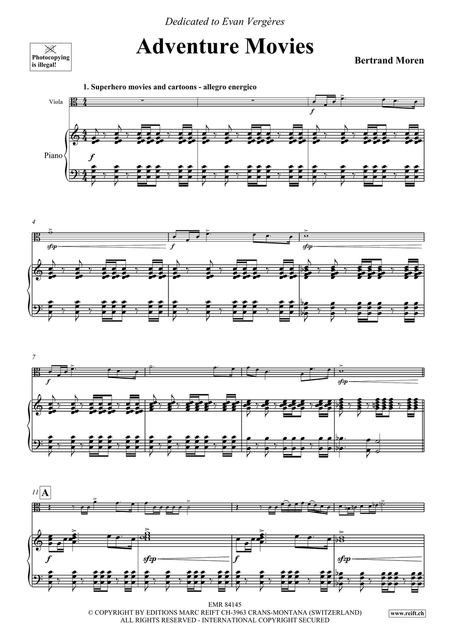 Adventure Movies Adventure Movies Piano Accompaniment scores gallery preview page 5
