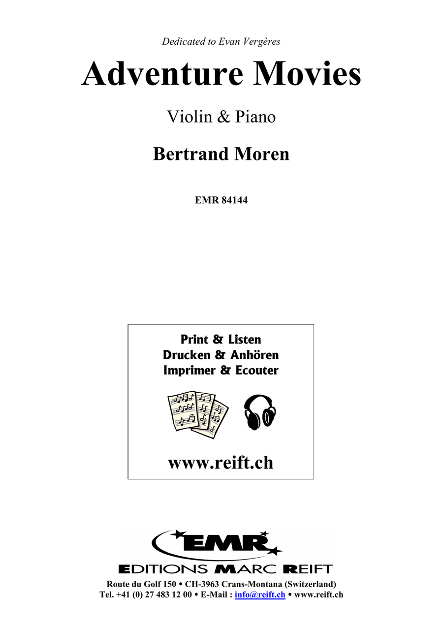 Adventure Movies Adventure Movies Violin Solo scores gallery preview page 2