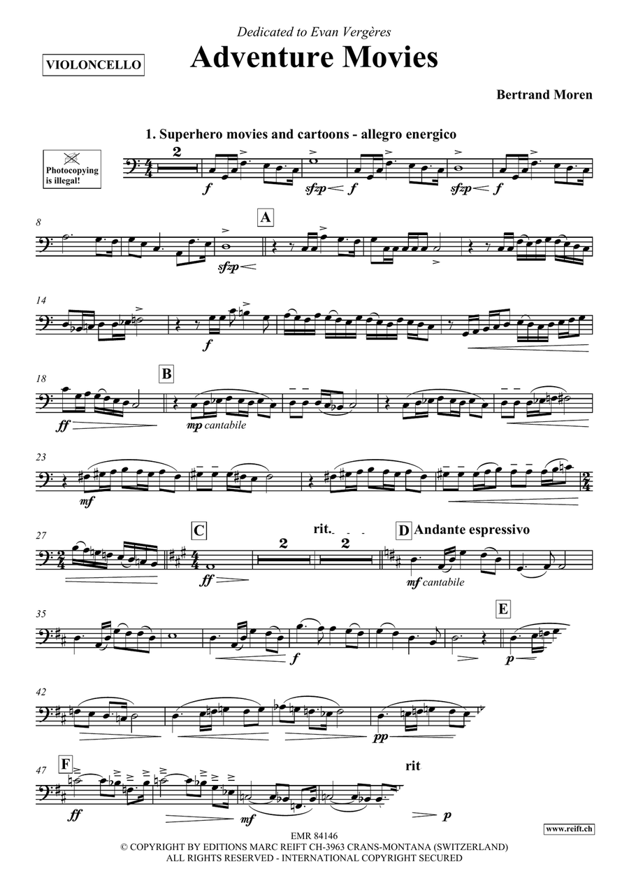 Adventure Movies Adventure Movies Piano Accompaniment scores gallery preview page 4