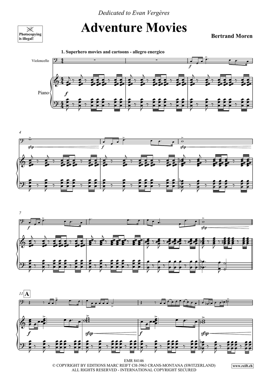 Adventure Movies Adventure Movies Piano Accompaniment scores gallery preview page 5