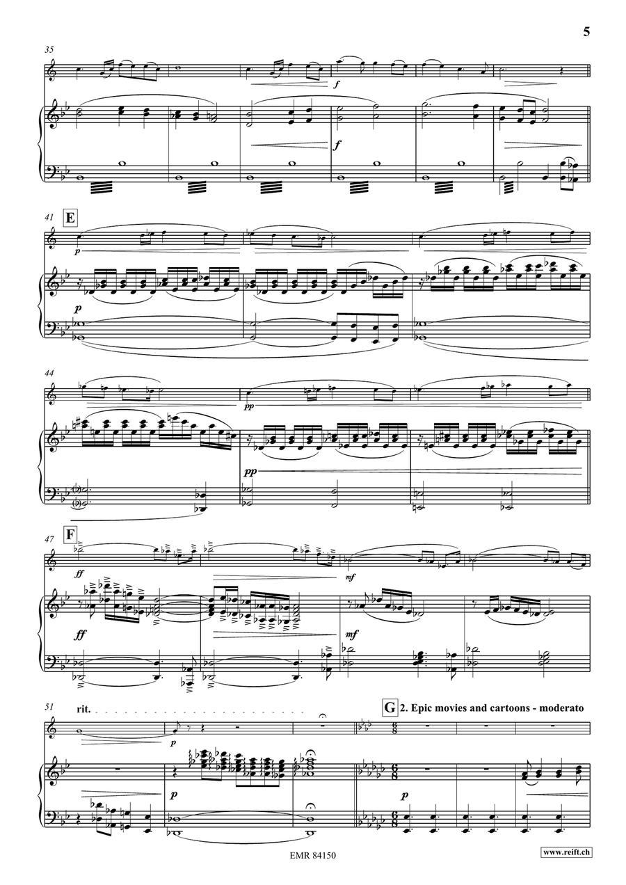 Adventure Movies Adventure Movies Soprano Saxophone scores gallery preview page 7