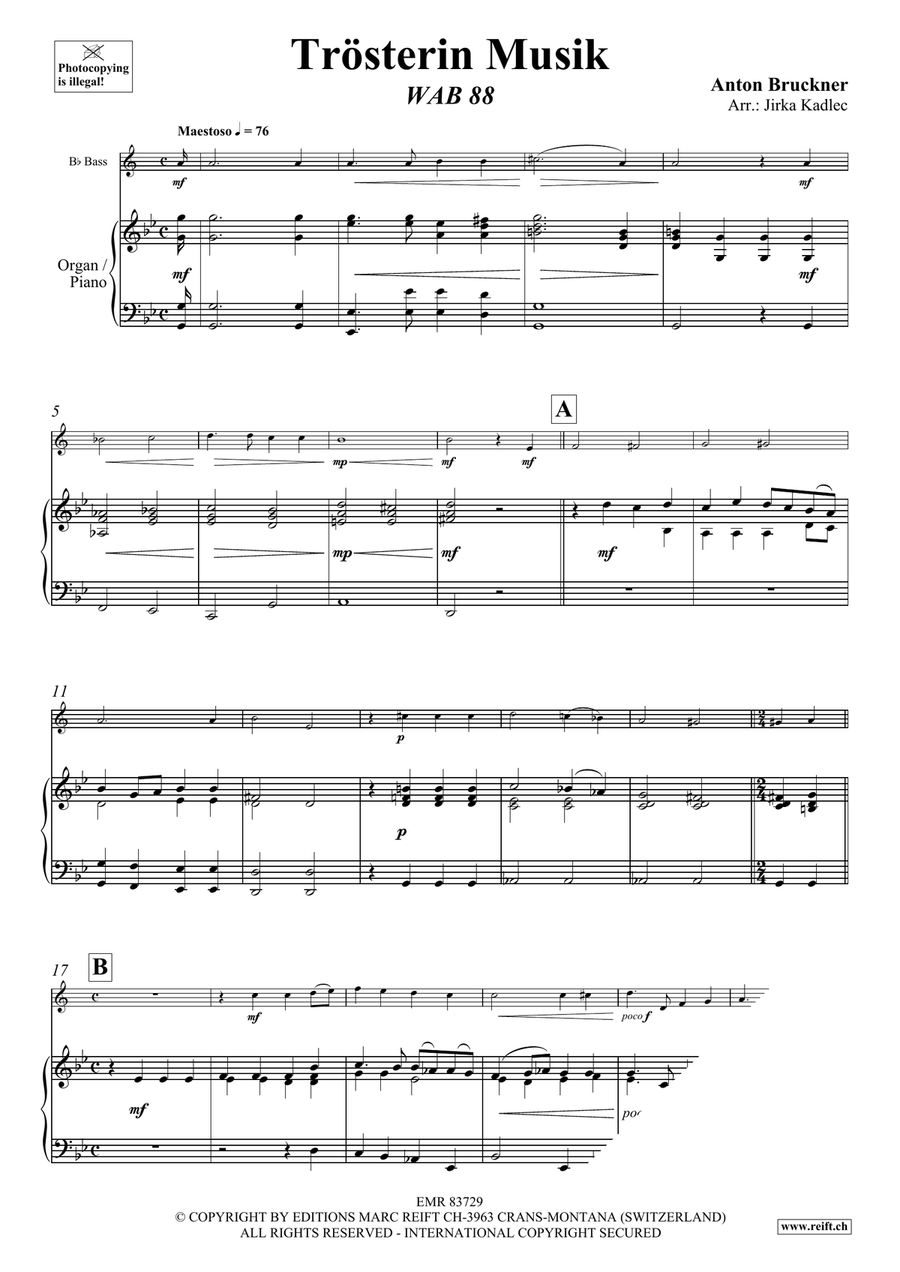 Trösterin Musik Trösterin Musik Organ scores gallery preview page 3