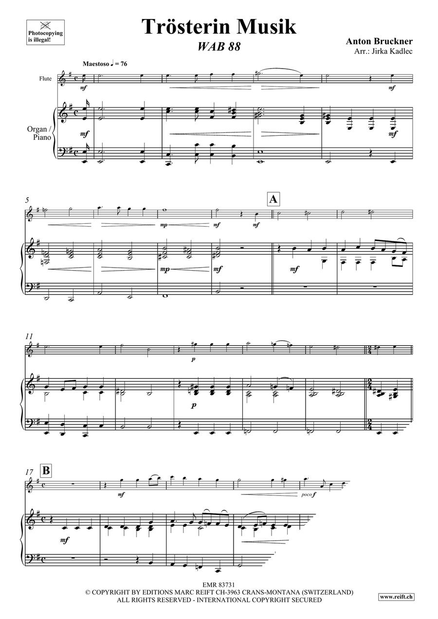 Trösterin Musik Trösterin Musik Flute Solo scores gallery preview page 3