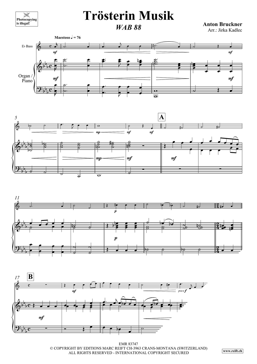 Trösterin Musik Trösterin Musik Organ scores gallery preview page 3