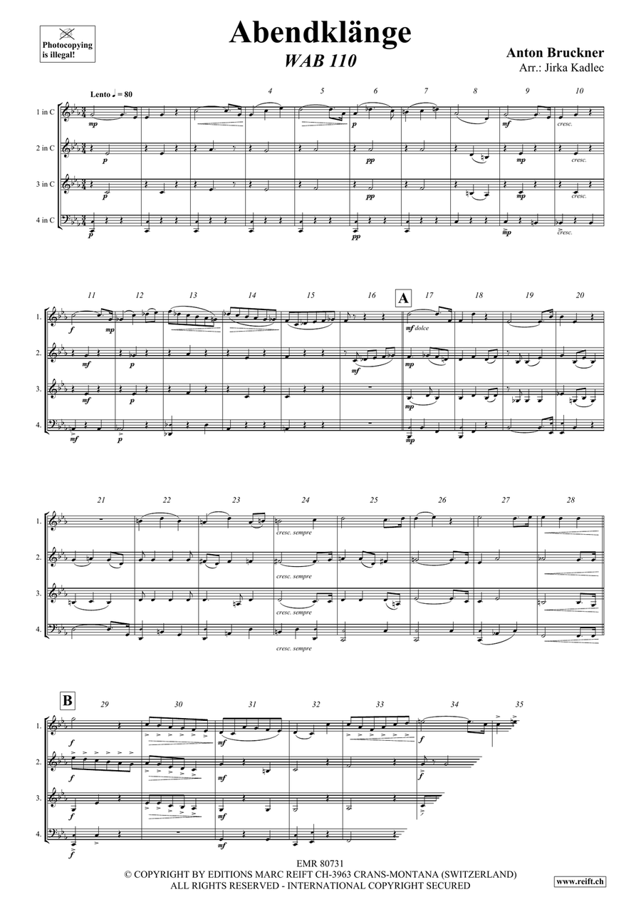 Abendklänge Abendklänge Score scores gallery preview page 3
