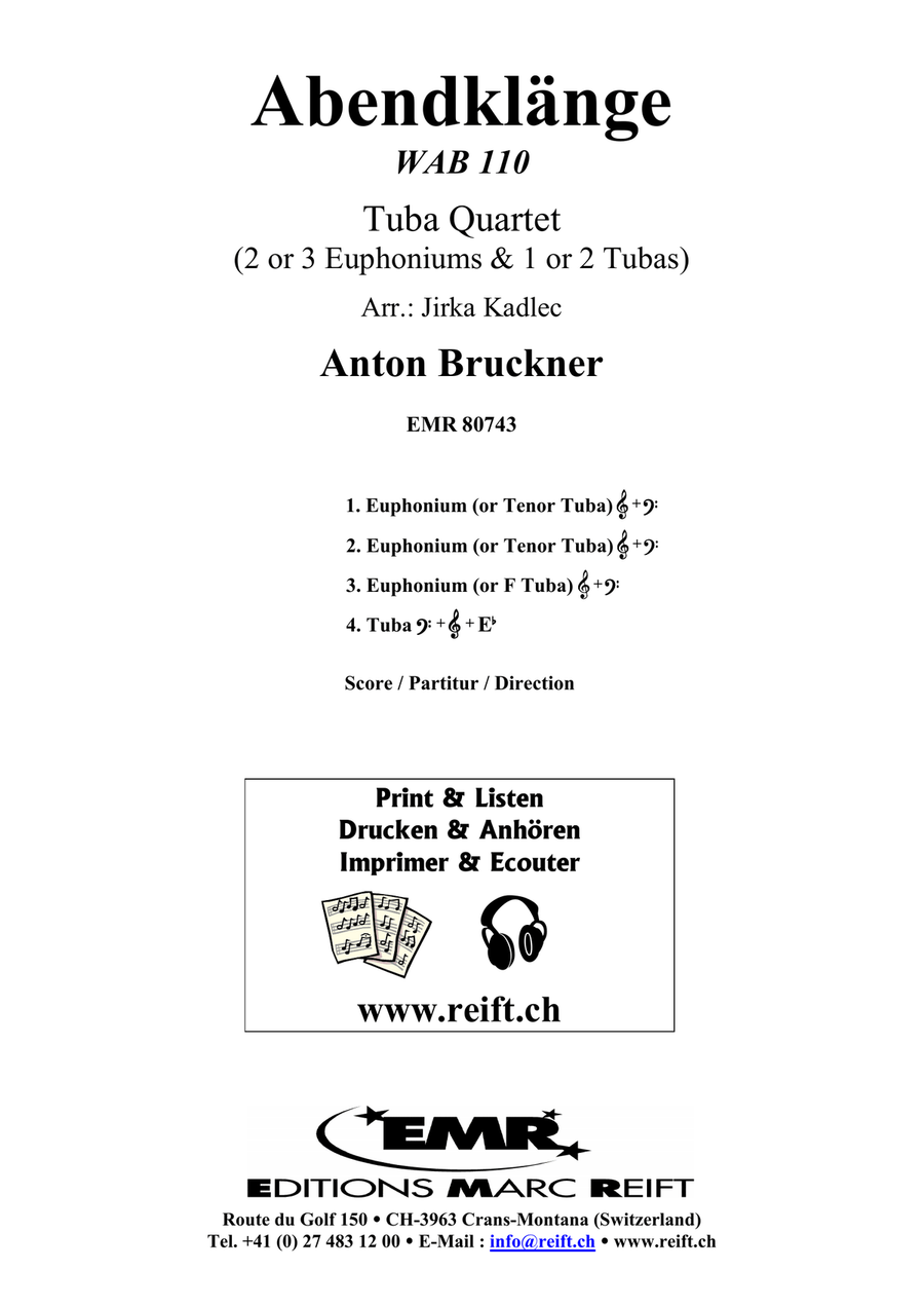 Abendklänge Abendklänge Tuba Quartet scores gallery preview page 2