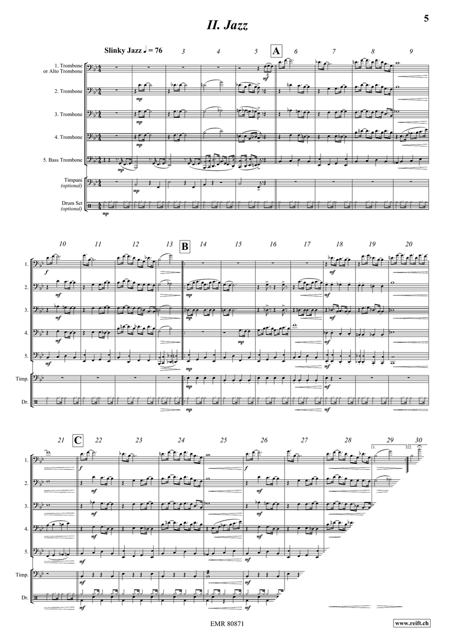 It's A Dog's Life! It's A Dog's Life! Trombone scores gallery preview page 5