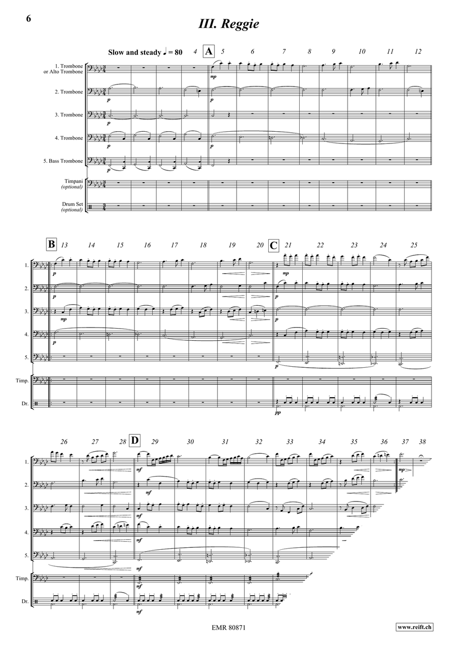 It's A Dog's Life! It's A Dog's Life! Trombone scores gallery preview page 6