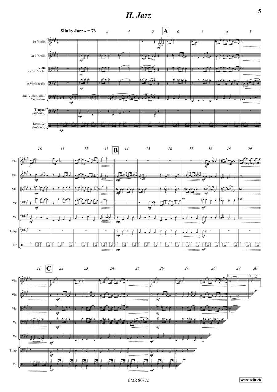 It's A Dog's Life! It's A Dog's Life! String Quintet scores gallery preview page 5