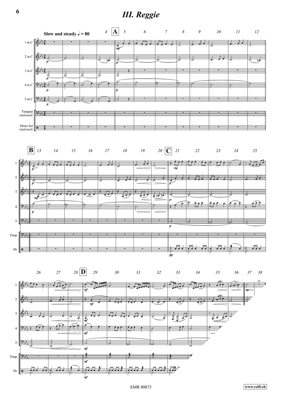 It's A Dog's Life! It's A Dog's Life! Brass Quintet scores gallery preview page 6
