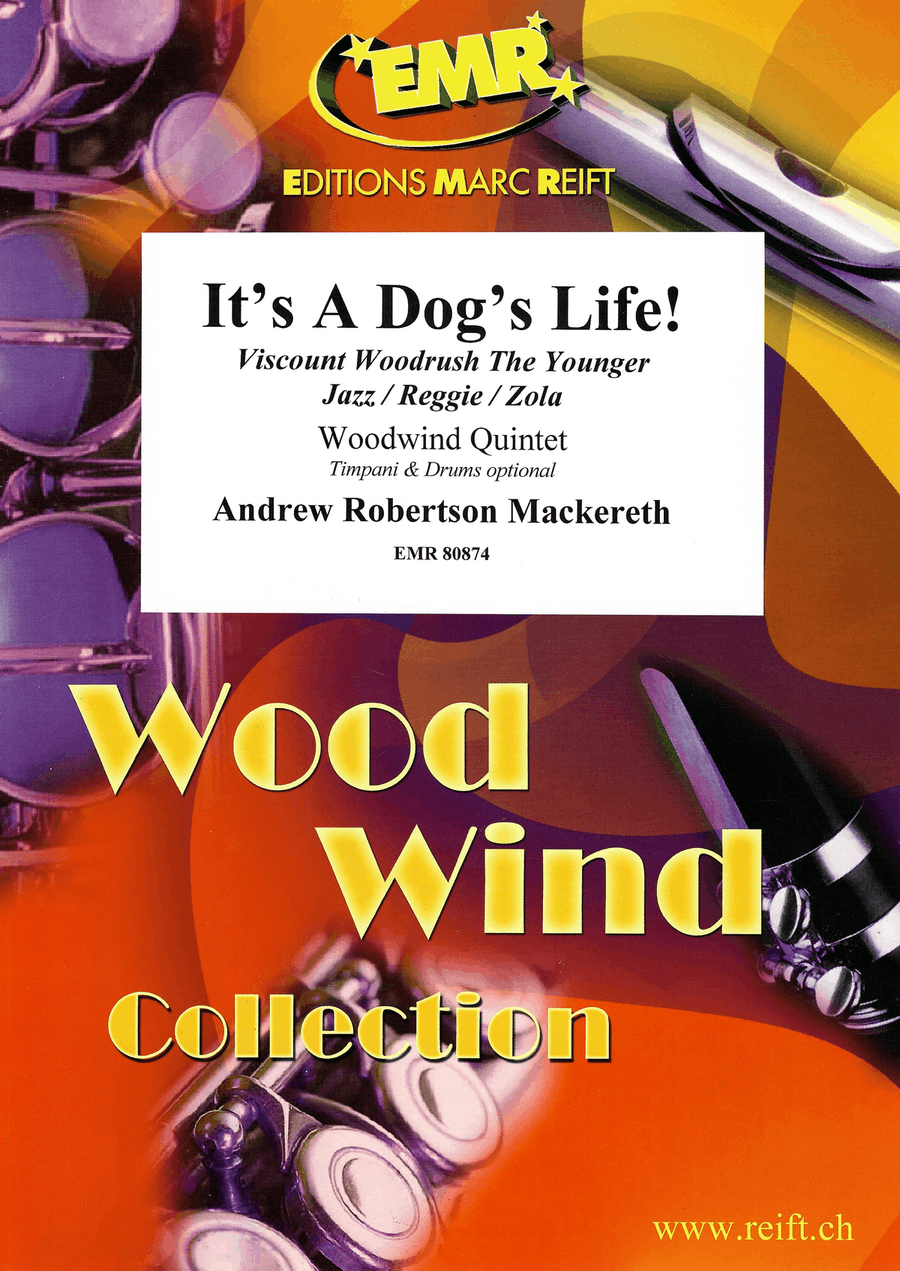 It's A Dog's Life! It's A Dog's Life! Woodwind Quintet scores gallery preview page 1