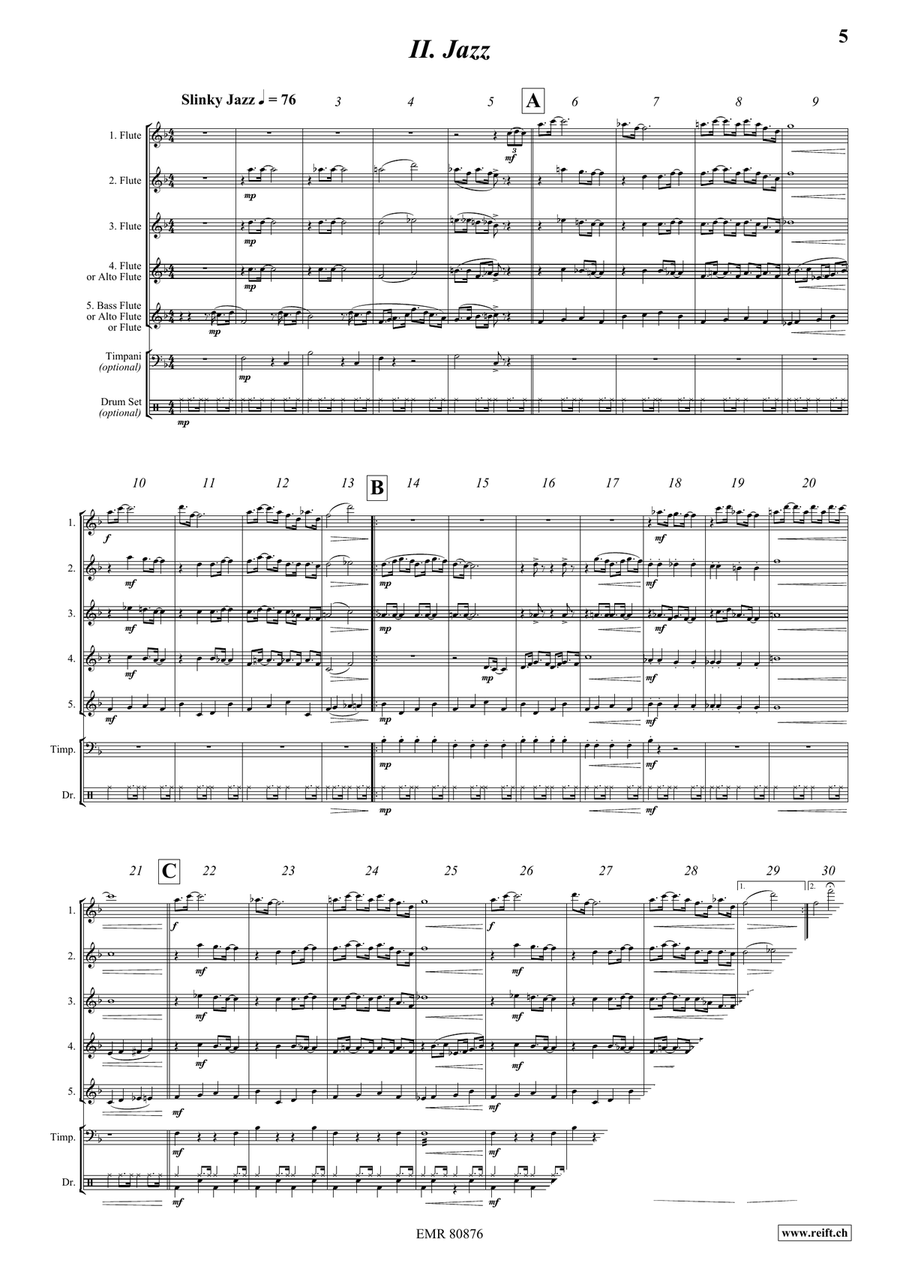 It's A Dog's Life! It's A Dog's Life! Flute scores gallery preview page 5