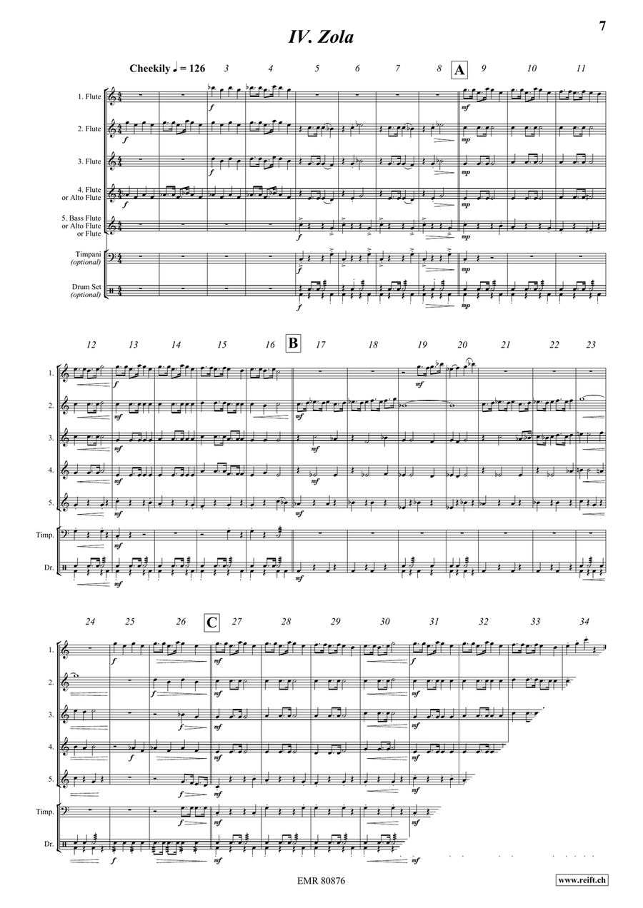 It's A Dog's Life! It's A Dog's Life! Flute scores gallery preview page 7