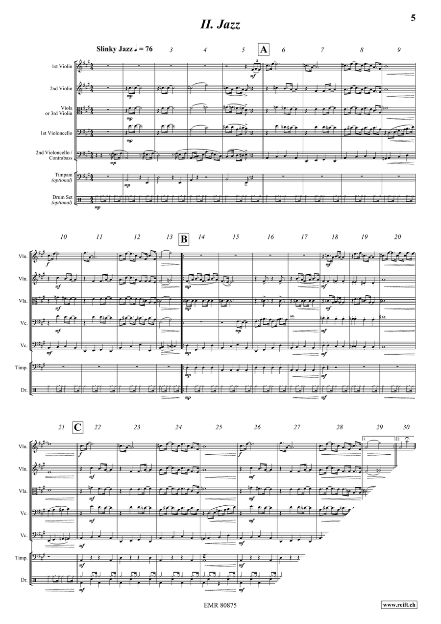 It's A Dog's Life! It's A Dog's Life! String Orchestra scores gallery preview page 5