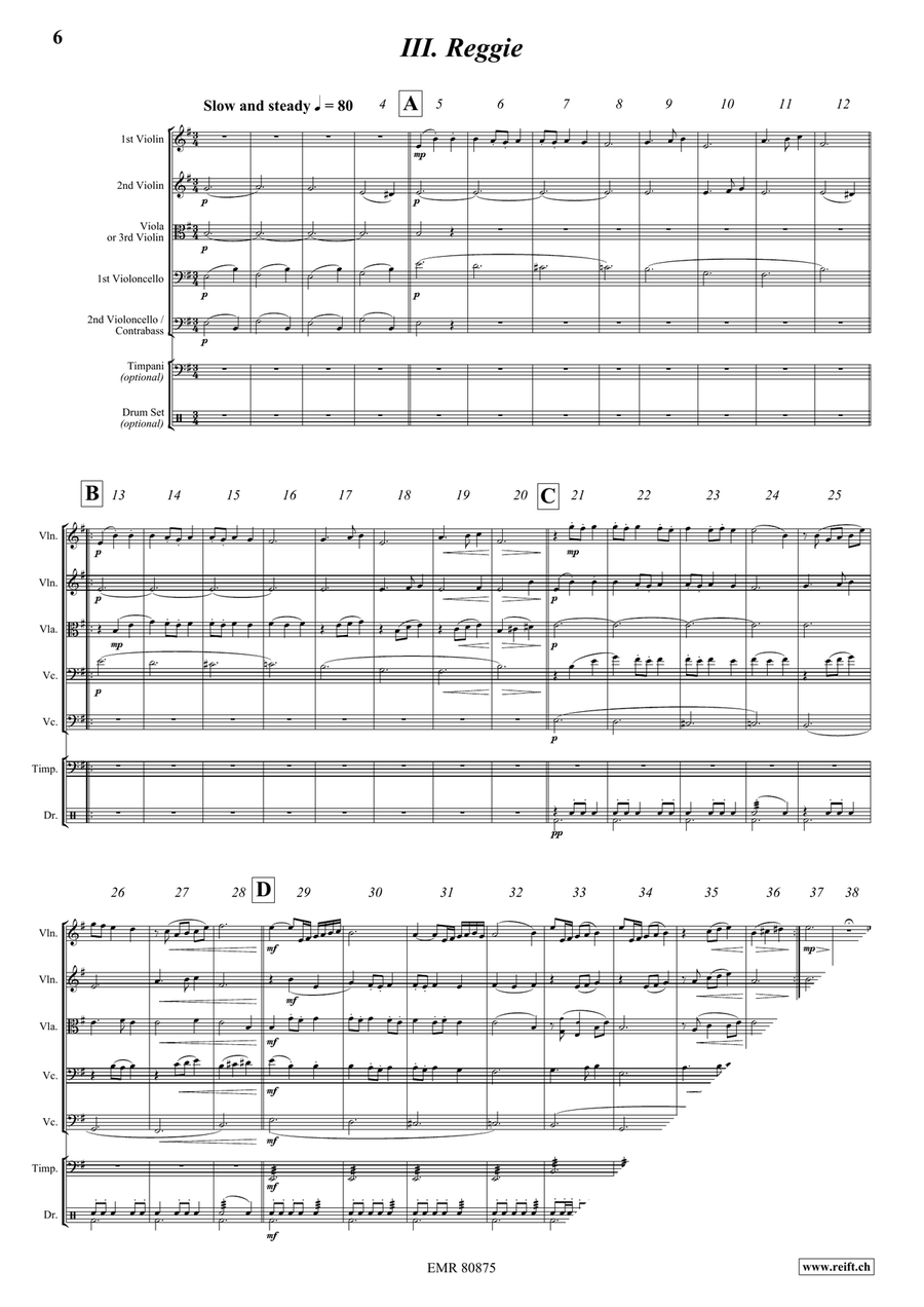It's A Dog's Life! It's A Dog's Life! String Orchestra scores gallery preview page 6