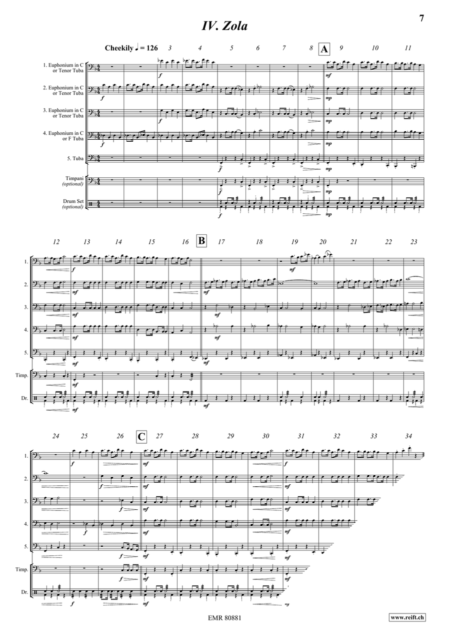 It's A Dog's Life! It's A Dog's Life! Tuba scores gallery preview page 7