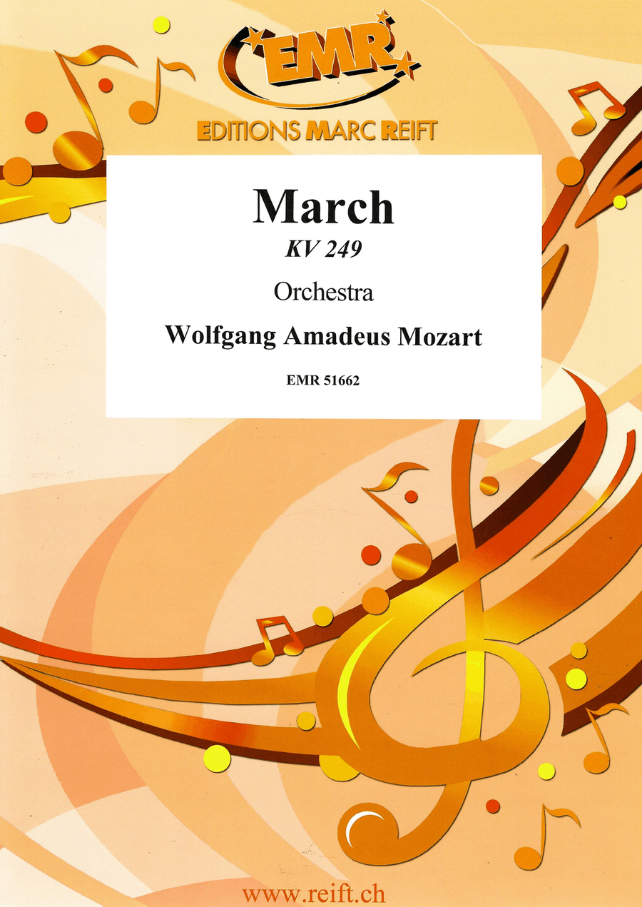 March March Orchestra scores gallery preview page 1