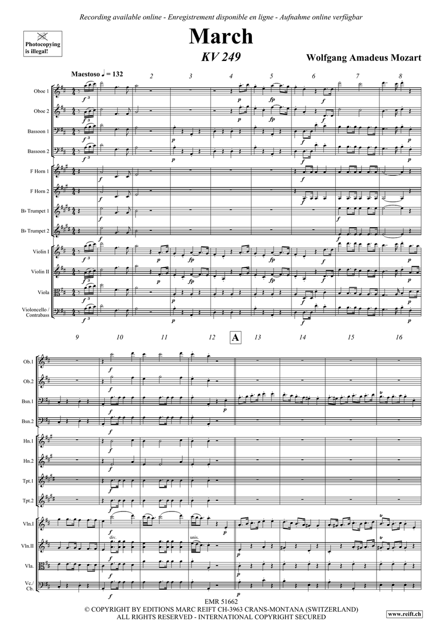 March March Orchestra scores gallery preview page 3