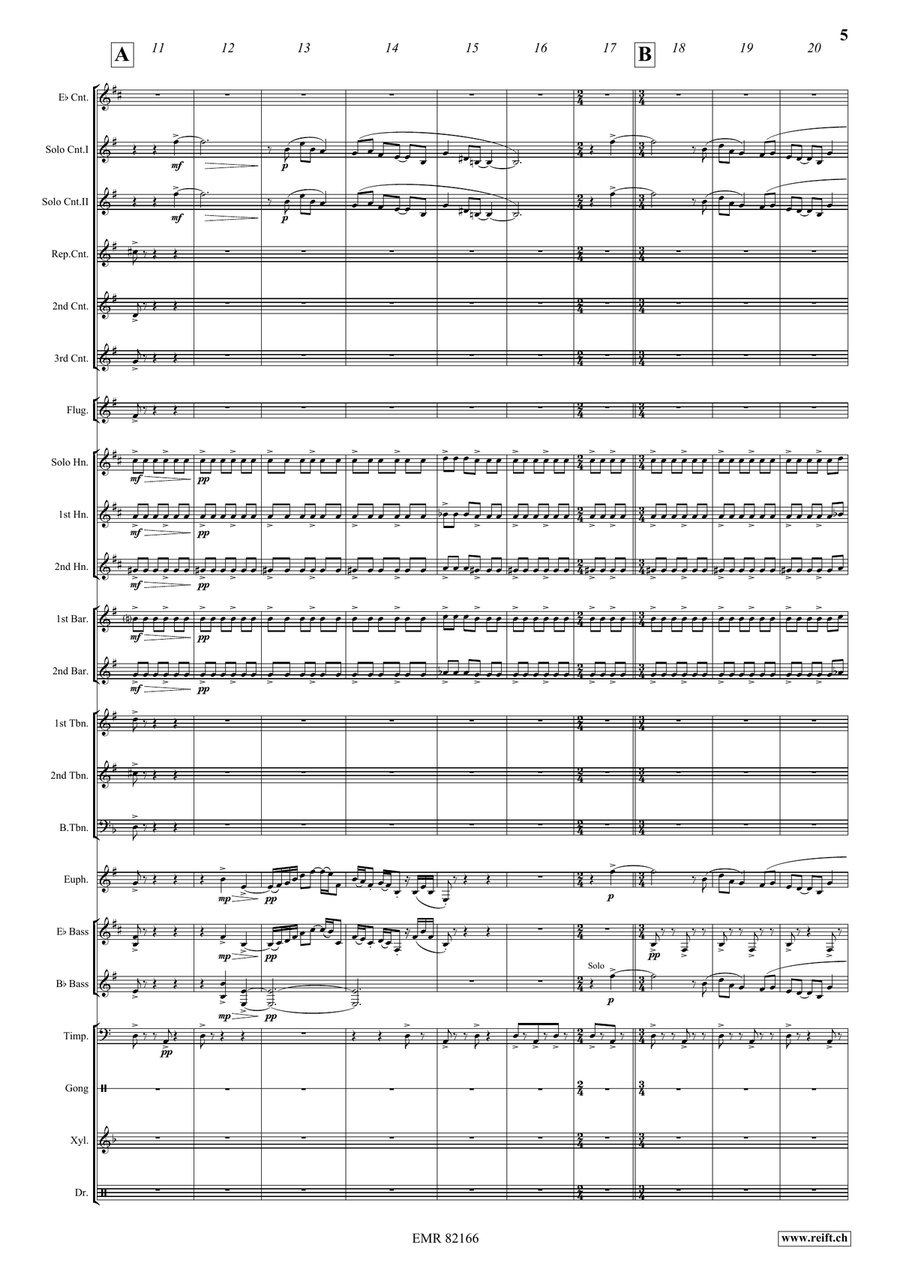 Symphony of Dances Symphony of Dances Brass Band scores gallery preview page 7